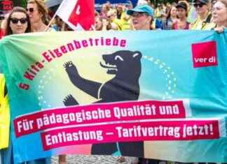 Verdi Streikaufruf für unbefristeten Streik in Berliner Kitas news-26092024-095849