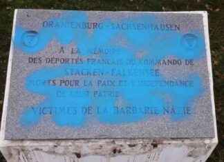 Gedenksteine KZ-Außenlager: Farbschmiererei und Gedenkkultur news-11112024-154209