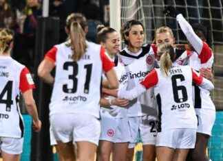 Eintracht Frankfurt Frauen besiegen Leverkusen 3:2: Spitzenposition in der Bundesliga behauptet eintracht-frankfurt-frauen-besiegen-leverkusen-32-spitzenposition-in-der-bundesliga-behauptet