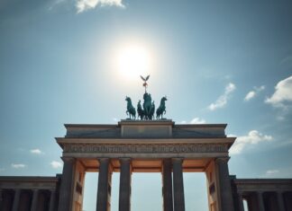 Berlin bereitet sich auf seltene Sonnenfinsternis vor Berlin is preparing for a rare solar eclipse.