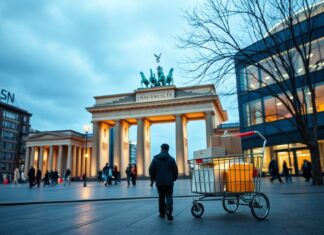 Berlin erlebt einen Boom im E-Commerce: Digitale Trends prägen den Markt Berlin is experiencing a boom in e-commerce: digital trends are shaping the market.