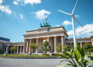 Berlin startet großes Projekt zur Förderung erneuerbarer Energien Berlin is launching a major project to promote renewable energies.