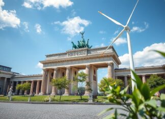 Berlin startet großes Projekt zur Förderung erneuerbarer Energien Berlin is launching a major project to promote renewable energies.