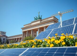 Berlin startet Großprojekt zur Solarenergie-Nutzung Berlin is launching a major project to utilize solar energy.
