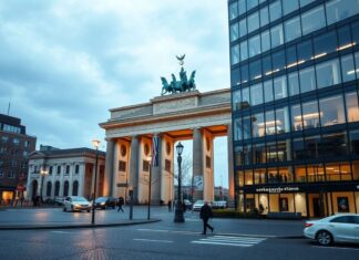 Berlin steht vor bedeutenden Veränderungen: Wirtschaft, Infrastruktur und Kultur im Wandel Berlin faces significant changes: economy, infrastructure, and culture in transition.