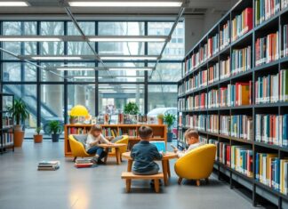 Berlin und Frankfurt setzen auf innovative Bibliotheksprojekte für Kinder Berlin and Frankfurt are investing in innovative library projects for children.