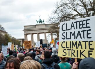 Berliner Klimastreik: Tausende demonstrieren für mehr Klimaschutz Berlin Climate Strike: Thousands demonstrate for more climate protection