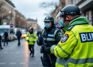 Berliner Polizei intensiviert Maßnahmen gegen Kriminalität Berlin police intensify measures against crime