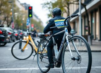 Berliner Polizei verstärkt Maßnahmen gegen Fahrraddiebstahl Berlin Police intensify measures against bicycle theft