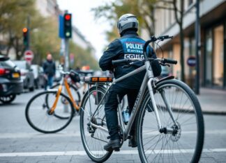 Berliner Polizei verstärkt Maßnahmen gegen Fahrraddiebstahl Berlin Police intensify measures against bicycle theft