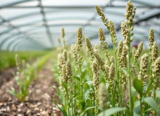 Innovative Landwirtschaft: Chiasamen-Anbau für nachhaltige Landwirtschaft Innovative Agriculture: Chia Seed Cultivation for Sustainable Farming