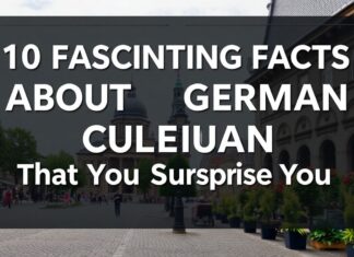 10 faszinierende Fakten über deutsche Kultur, die Sie überraschen werden 10 Fascinating Facts About German Culture That Will Surprise You