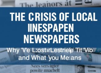 Die Krise der Lokalzeitungen: Warum wir sie verlieren und was das bedeutet The Crisis of Local Newspapers: Why We're Losing Them and What It Means