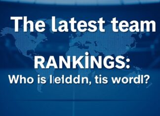 Die neuesten Team-Rankings: Wer führt die Welt an? The latest team rankings: Who is leading the world?