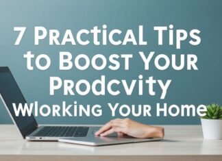 Evden Çalışma: Verimliliğinizi Artıran 7 Pratik İpuçları 7 Practical Tips to Boost Your Productivity While Working from Home